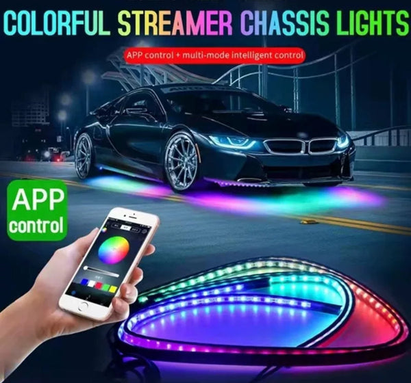 Tesla Model S3XY UnderGlow LED Ground Effects RGB Lighting Kit With App