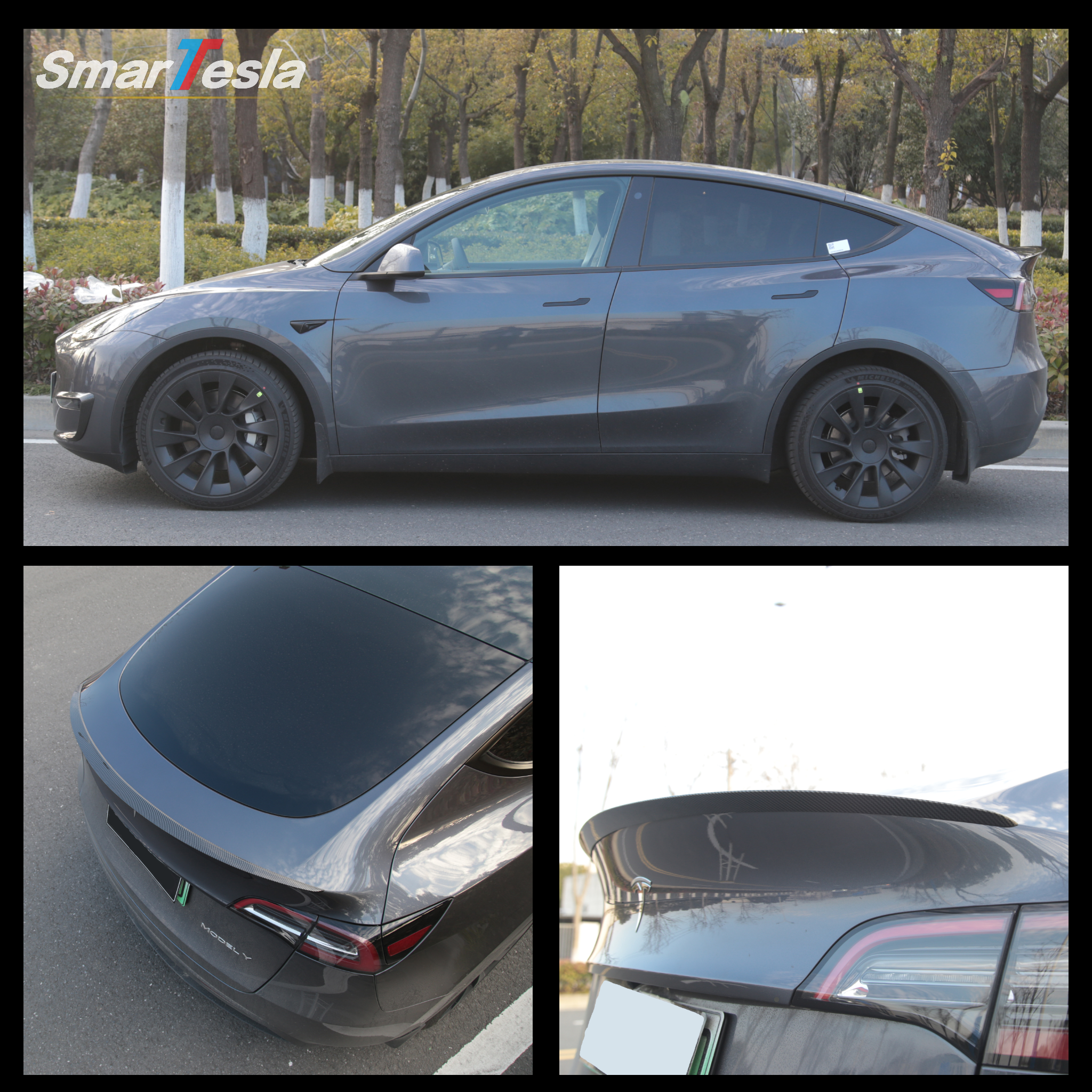 SMARTESLA Tesla Model Y 2020-2023 Rear Spoiler (OEM Performance Styled –  SmarTesla Wholesale & Installation TESLA Accessories Workshop