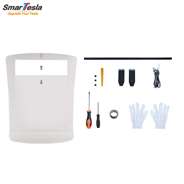 Tesla Model Y Electric Retractable Roof Sunshade Material Same as Interior of Original Car with 2 Buttons With Voice Control Full Summer Set SmarTesla Wholesale & Installation TESLA Accessories Workshop