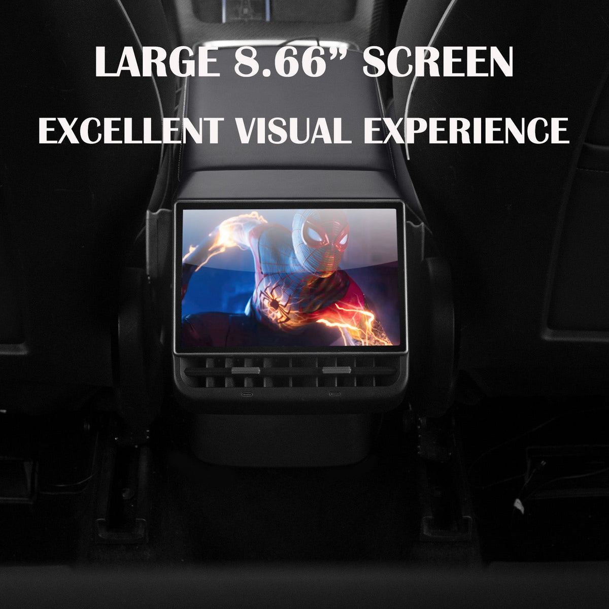 Model Y Back Screen SMARTESLA Tesla Model Y/3 Rear Display New 8.66'' Rear Entertainment S ...