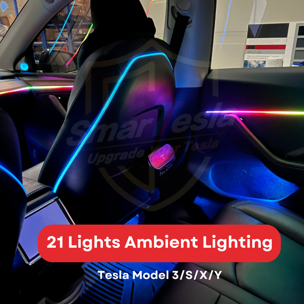 Tesla Model Y Model 3 Innenraum-LED-Umgebungsbeleuchtung V3