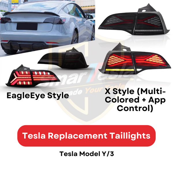 Tesla Rear Lights Lights – SmarTesla Wholesale & Installation TESLA Accessories Workshop