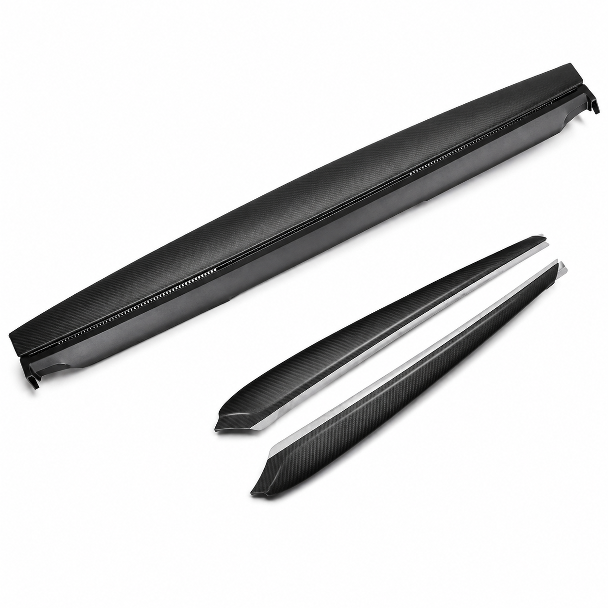 Tesla Model Y/ Model 3 Real carbon fiber Dash & Door trim Replacement