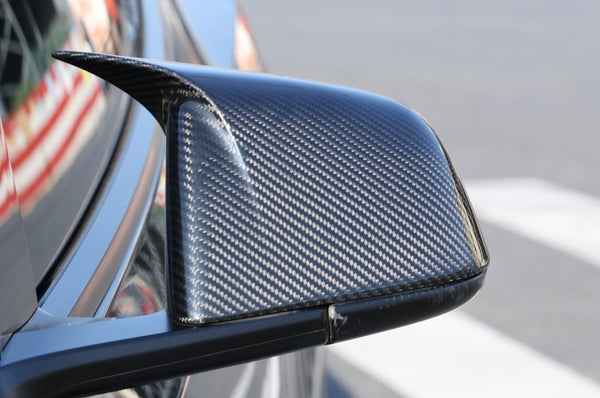SMARTESLA REAL Tesla Model Y Carbon Fiber Mirror Cover