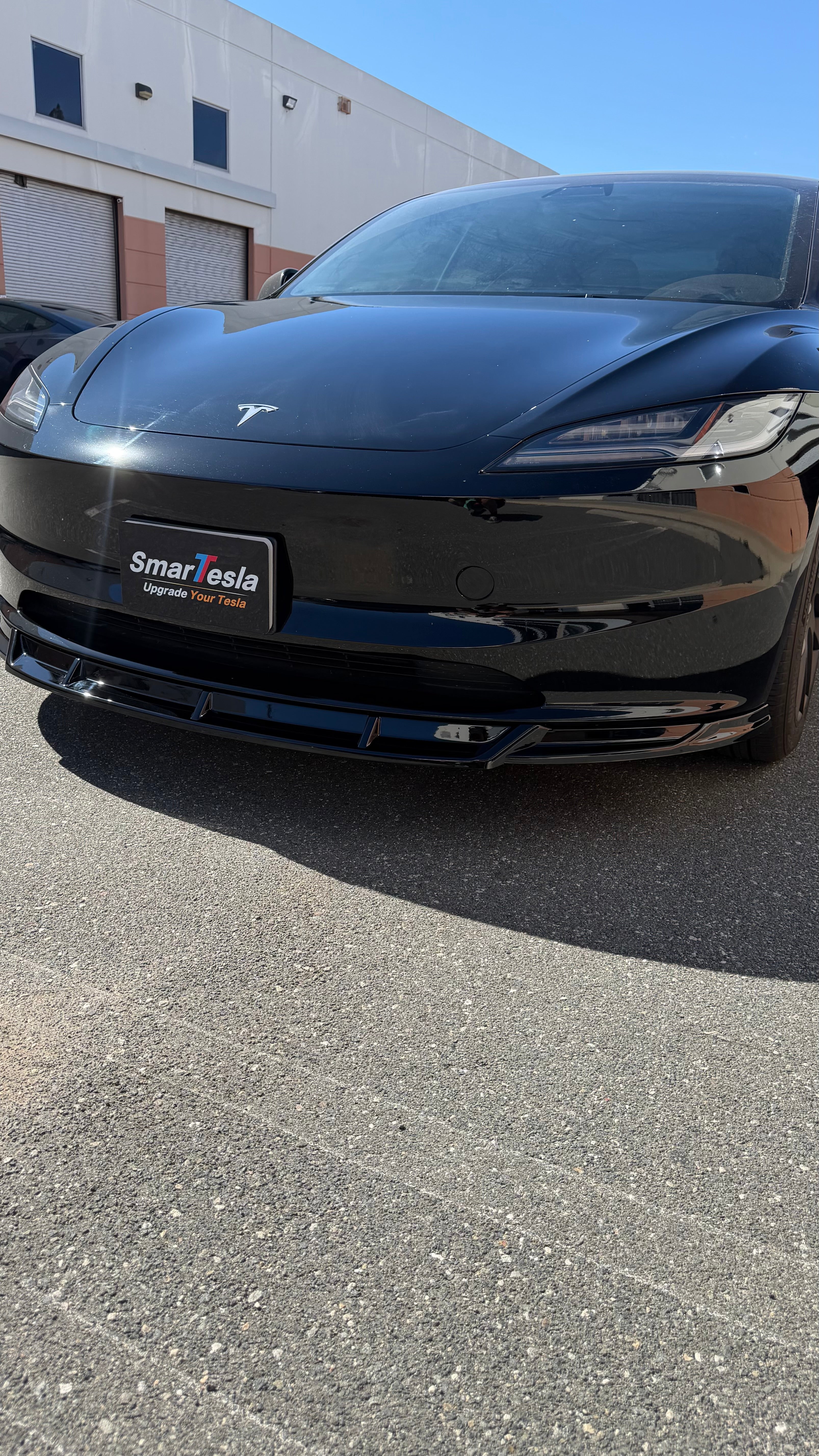 Tesla Model 3 Highland Front Lip Performance Style High Quality ABS (2024+)