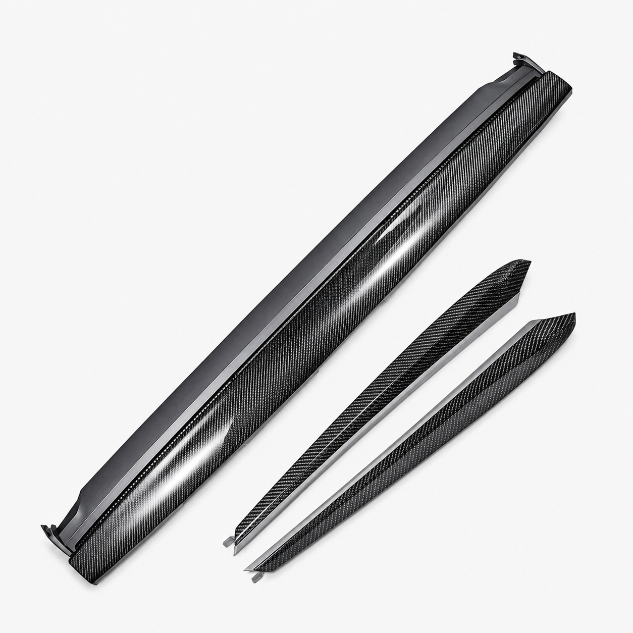 Tesla Model Y/ Model 3 Real carbon fiber Dash & Door trim Replacement