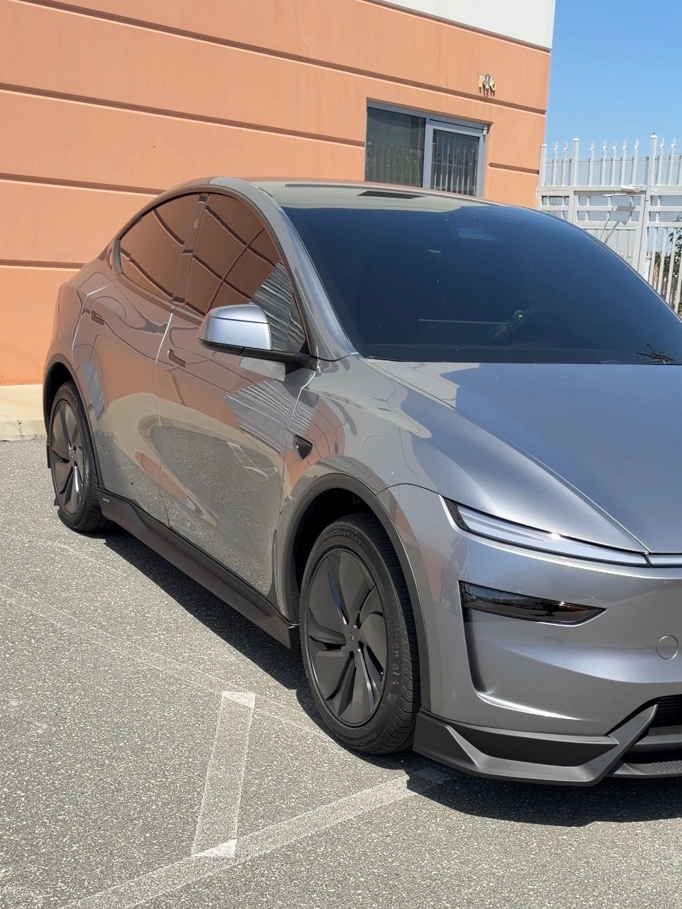 2025+ Tesla Model Y Juniper Yofer Body Kit, Performance Style Body Kit, Front Lip, Side Skirt, Back Diffuser