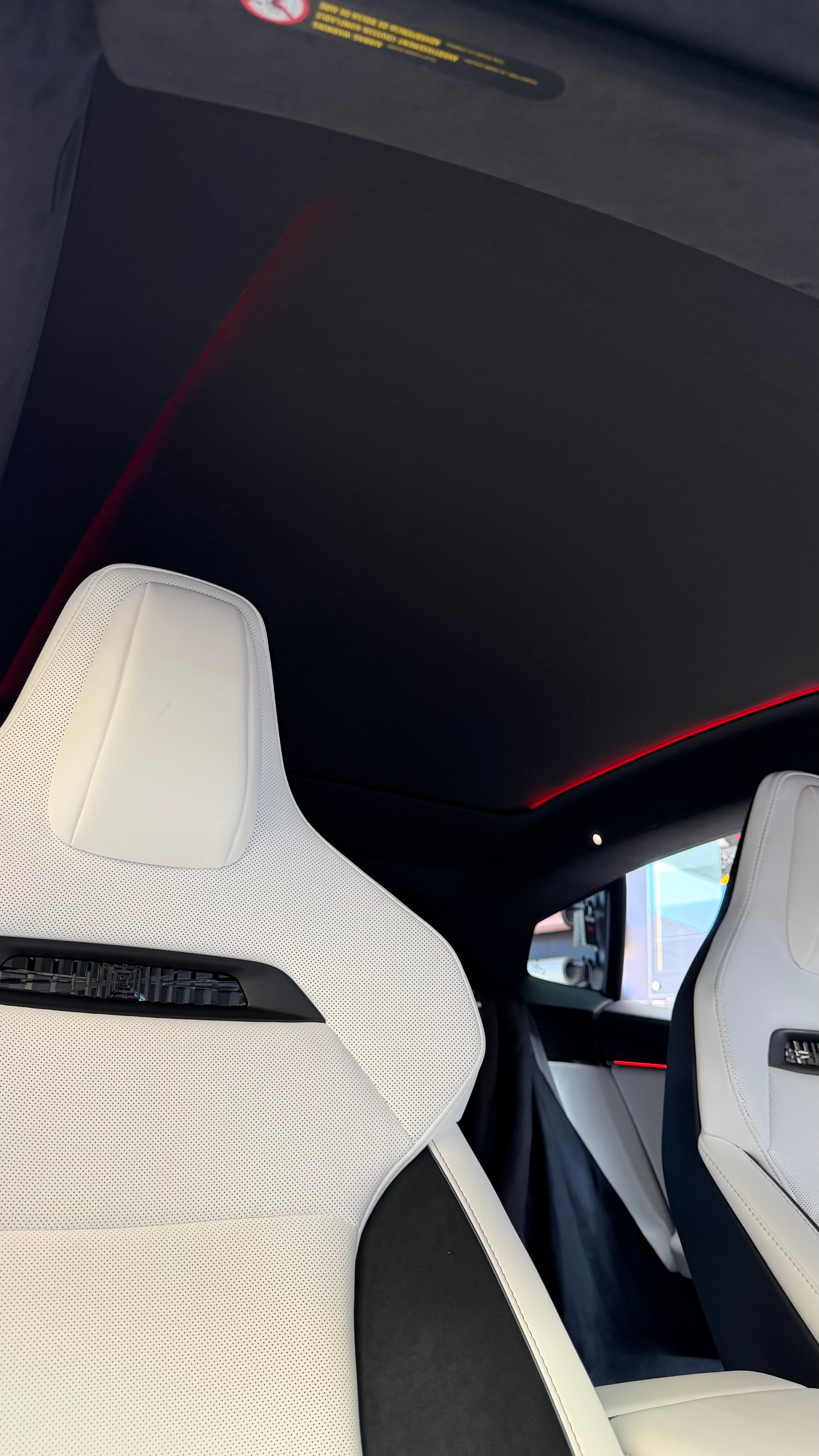 2021+ Tesla Model S Electric Sunshade with Voice control & Ambient lighting