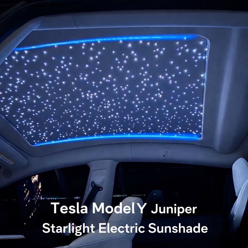 2025+ Tesla Model Y Juniper Electric Starlight Sunshade Starry Sky