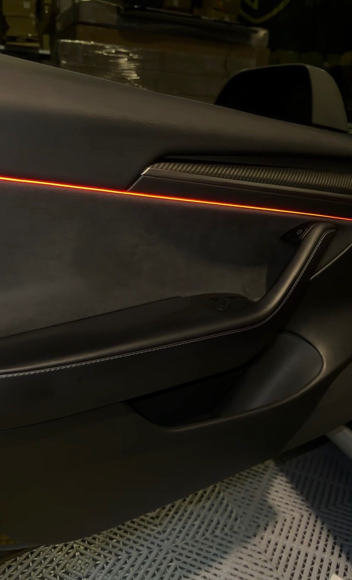 SMARTESLA 6 Light Ambient Lighting Kit / Control with App for Model Y/ Model 3