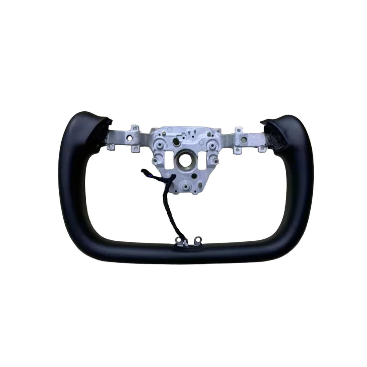 Tesla Model 3 Highland/ Model Y Juniper Nappa Leather Yoke Steering Wheel With Heating - Smartesla