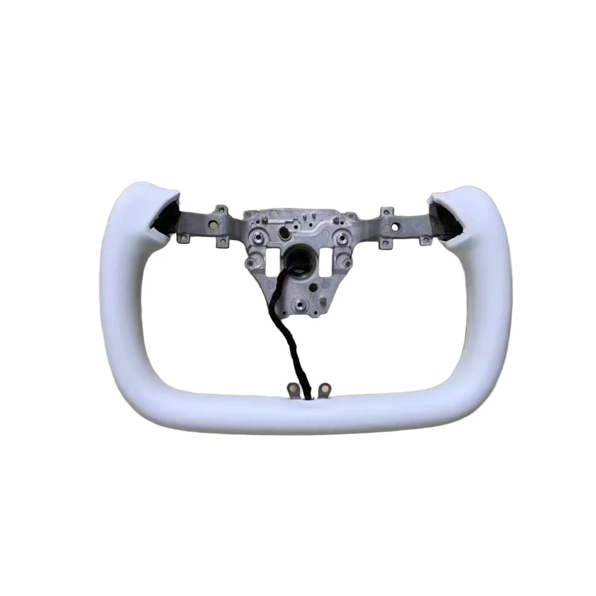 Tesla Model 3 Highland/ Model Y Juniper Nappa Leather Yoke Steering Wheel With Heating - Smartesla