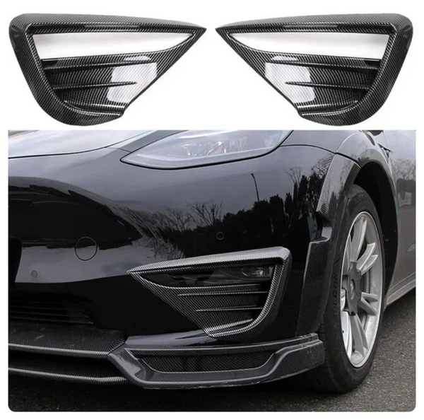SMARTESLA Tesla Model Y Thunder Front Fog Light Trim Cover (2021-2024)