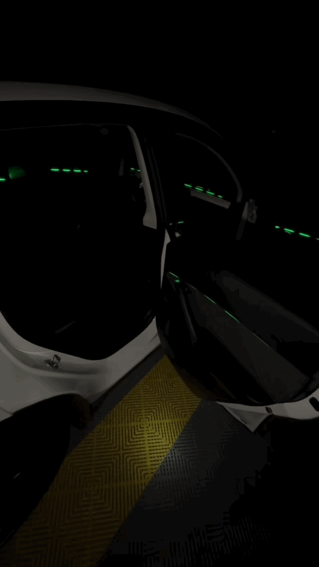 SMARTESLA 6 Light Ambient Lighting Kit / Control with App for Model Y/ Model 3