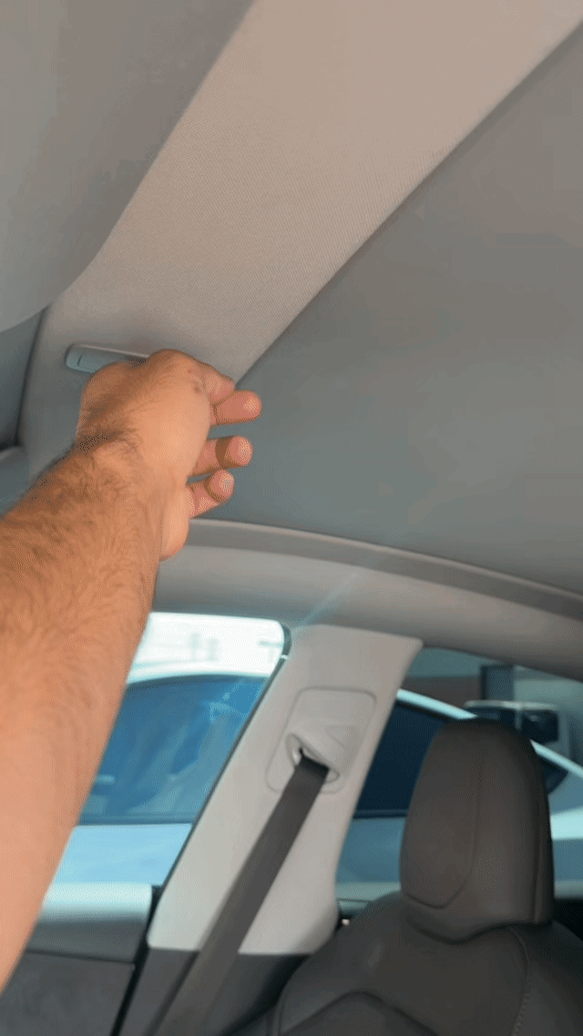 Tesla Model Y Juniper Electric Powered Sunshade (2025+) - SMARTESLA