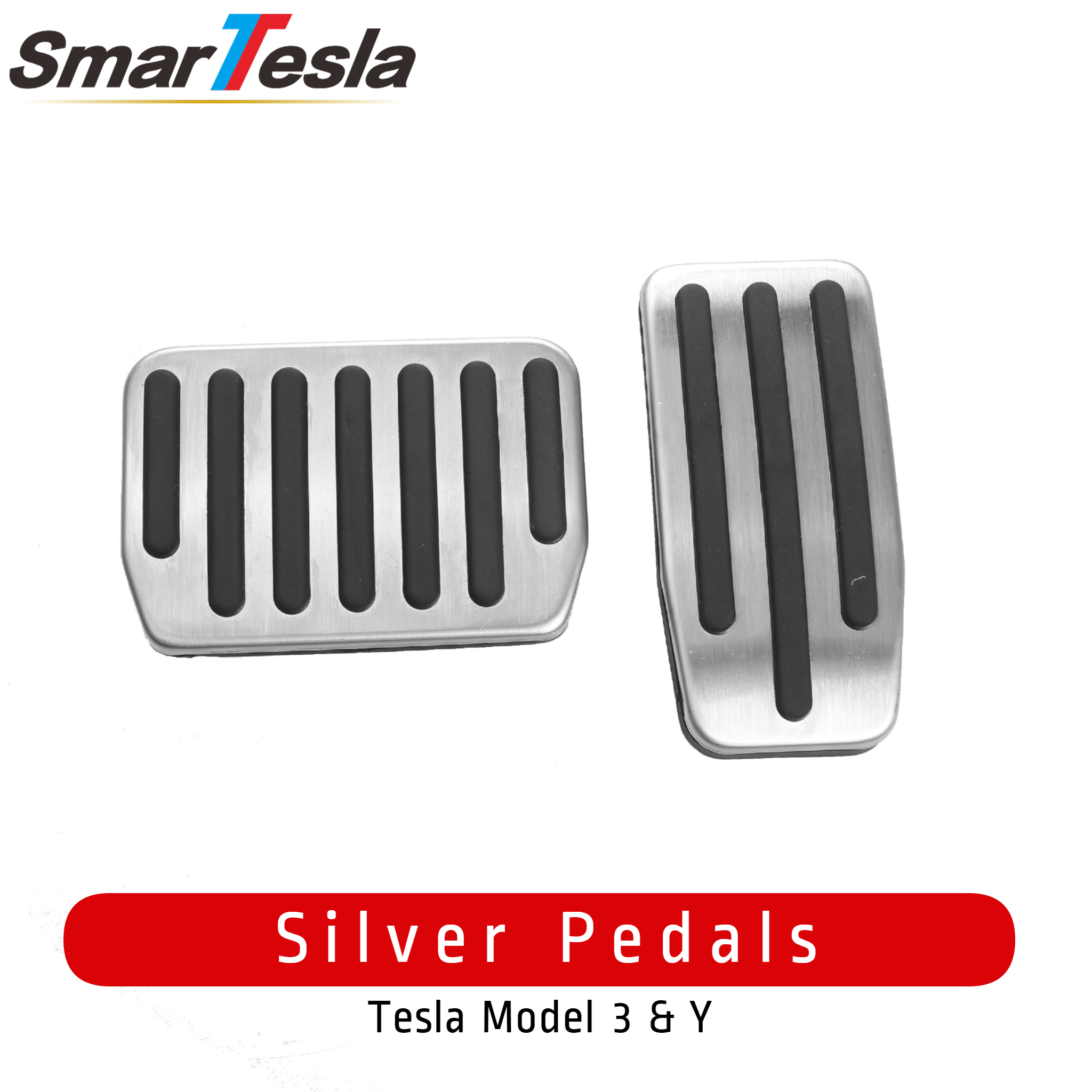 tesla model y pedals SMARTESLA Tesla Model 3 Model Y Aluminum Anti-Slip Accelerator and Bra – SmarTesla Wholesale & Installation TESLA Accessories Workshop