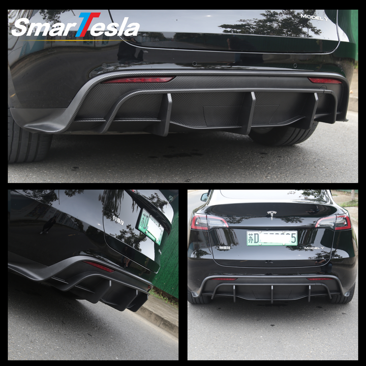 Tesla Model Y 2020-2024 Rear Bumper Diffuser – SmarTesla Wholesale ...