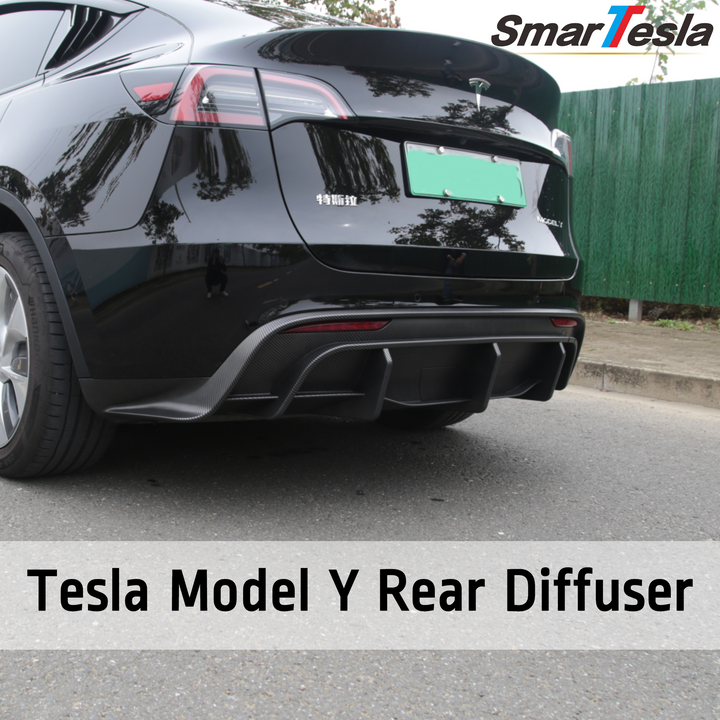Tesla Model Y 2020-2024 Rear Bumper Diffuser – SmarTesla Wholesale ...