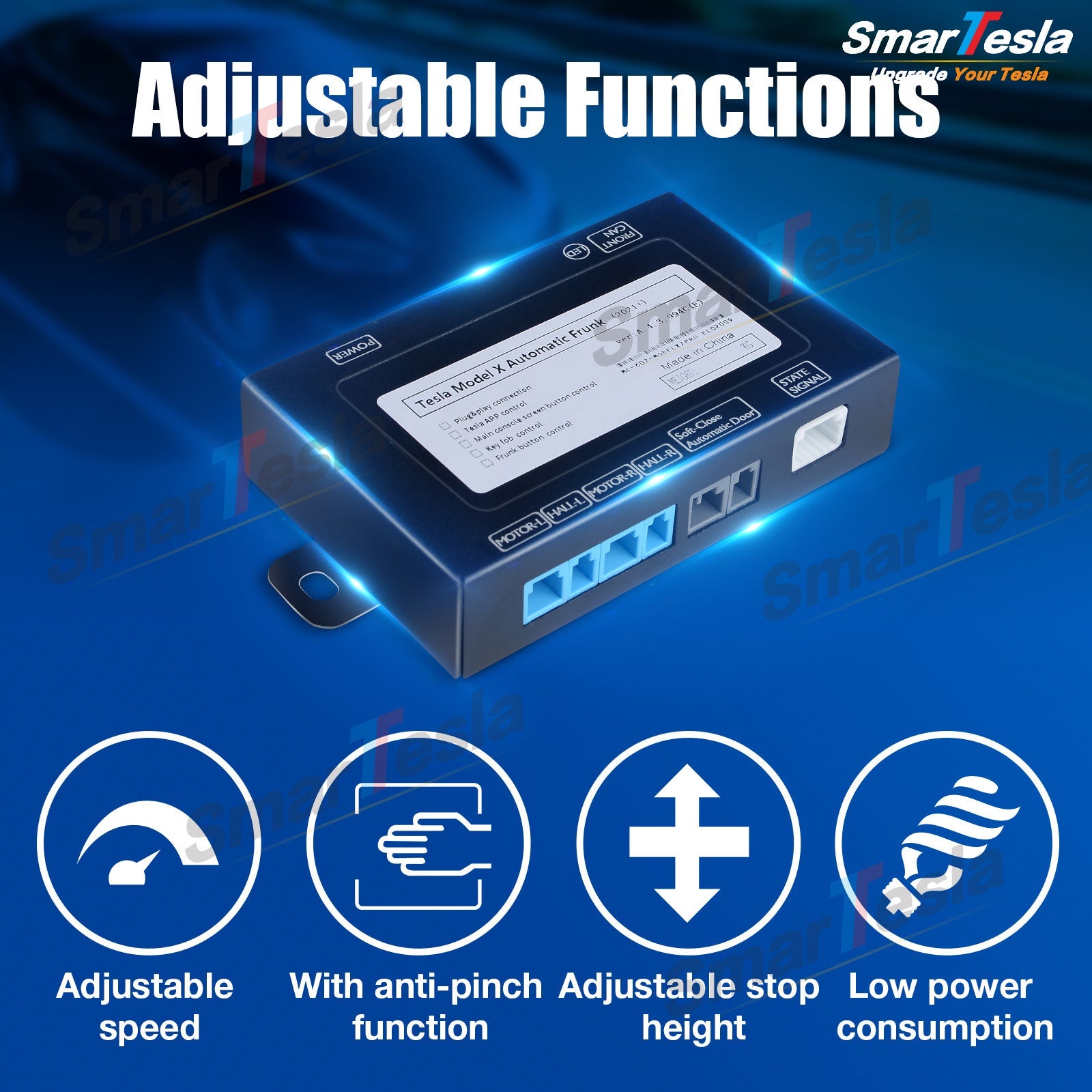Tesla Model Y Power Electric Automatic Frunk Kit SmarTesla