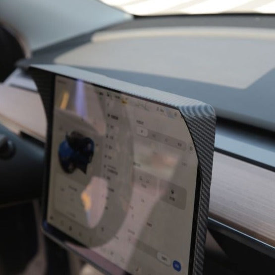 Rahmenabdeckung für den Steuerbildschirm des Tesla Model Y Model 3 – ABS-Material
